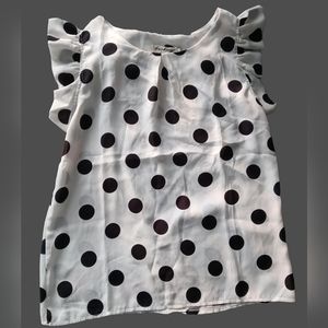 Meiying Polka Dot Blouse